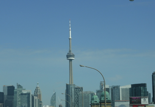 Der CN-Tower, das Ziel des heutigen Nachmittags